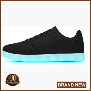 LED Light Up Sneakers, USB Charging, Unisex Sizes, Athletic Walking Shoes